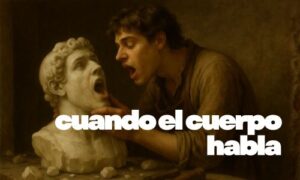 Ilustración que representa la conexión entre el cuerpo y las emociones, mostrando cómo los síntomas físicos pueden expresar malestar emocional no atendido.