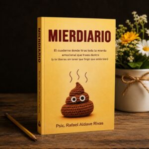 Mierdiario - diario terapéutico para liberar emociones y escribir sin filtros | Psic. Rafael Aldave